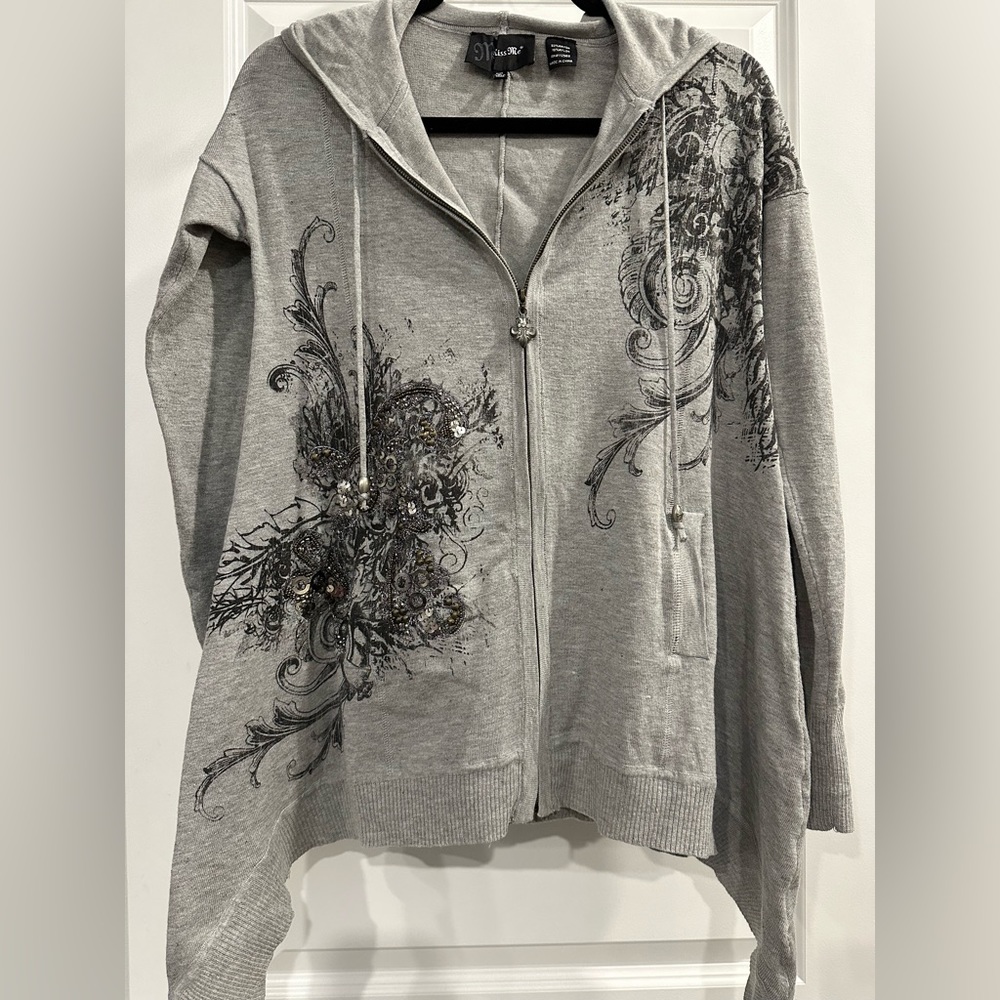 Miss me zip sweater.